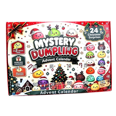 Kalendarz Adwentowy Dumpling Squishies