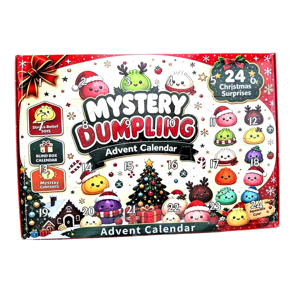 Kalendarz Adwentowy Dumpling Squishies